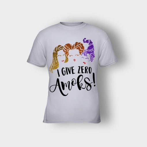 I-Give-Zero-Amoks-Halloween-Disney-Hocus-Pocus-Kids-T-Shirt-Sport-Grey