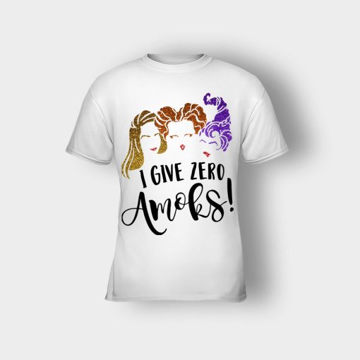 I-Give-Zero-Amoks-Halloween-Disney-Hocus-Pocus-Kids-T-Shirt-White