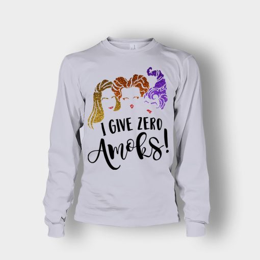 I-Give-Zero-Amoks-Halloween-Disney-Hocus-Pocus-Unisex-Long-Sleeve-Sport-Grey