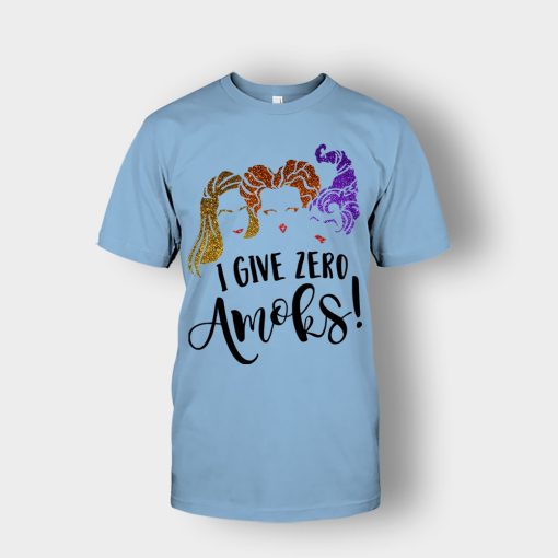 I-Give-Zero-Amoks-Halloween-Disney-Hocus-Pocus-Unisex-T-Shirt-Light-Blue