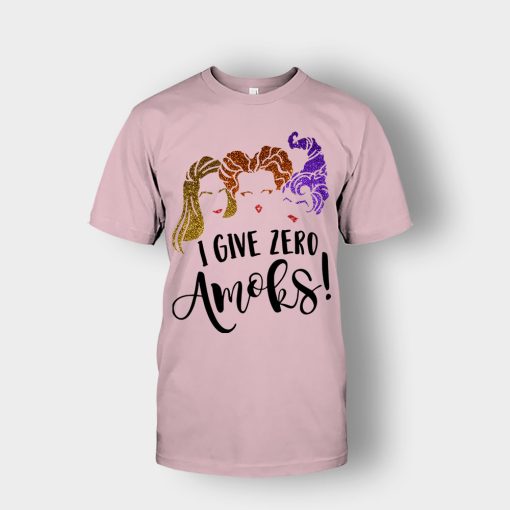 I-Give-Zero-Amoks-Halloween-Disney-Hocus-Pocus-Unisex-T-Shirt-Light-Pink