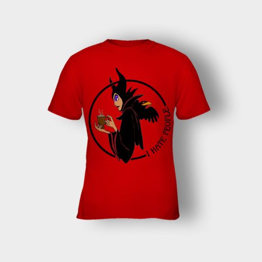 I-Hate-People-Disney-Maleficient-Inspired-Kids-T-Shirt-Red