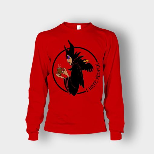 I-Hate-People-Disney-Maleficient-Inspired-Unisex-Long-Sleeve-Red