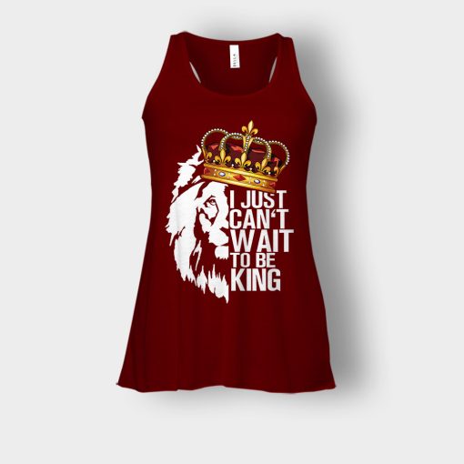 I-Just-Cant-Wait-To-Be-King-The-Lion-King-Disney-Inspired-Bella-Womens-Flowy-Tank-Maroon