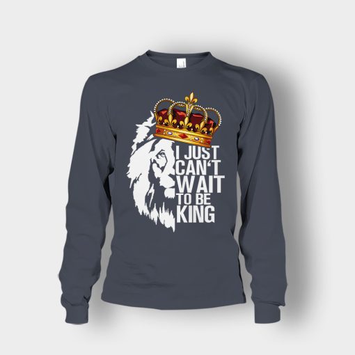 I-Just-Cant-Wait-To-Be-King-The-Lion-King-Disney-Inspired-Unisex-Long-Sleeve-Dark-Heather