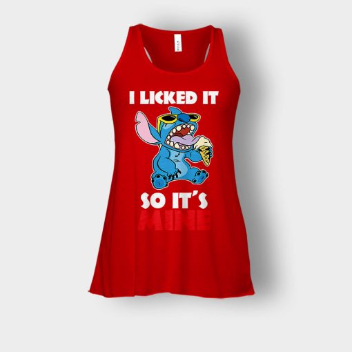 I-Licked-It-So-Its-Mine-Disney-Lilo-And-Stitch-Bella-Womens-Flowy-Tank-Red