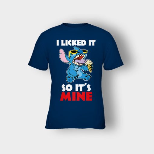 I-Licked-It-So-Its-Mine-Disney-Lilo-And-Stitch-Kids-T-Shirt-Navy