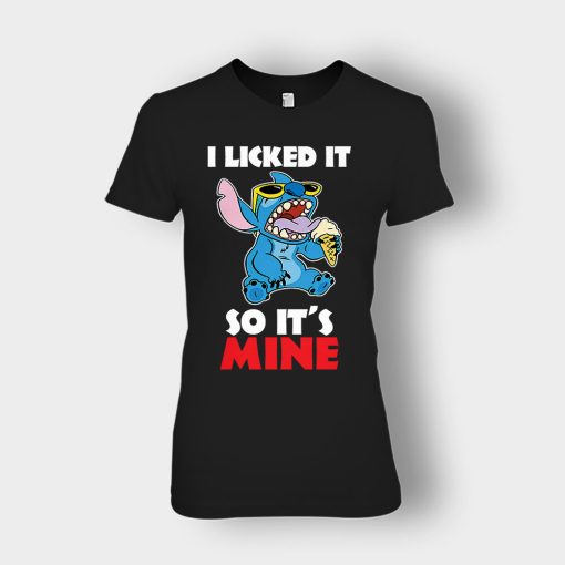 I-Licked-It-So-Its-Mine-Disney-Lilo-And-Stitch-Ladies-T-Shirt-Black