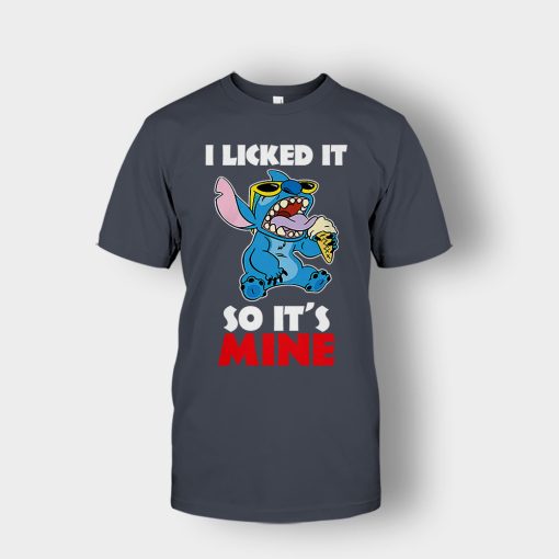 I-Licked-It-So-Its-Mine-Disney-Lilo-And-Stitch-Unisex-T-Shirt-Dark-Heather