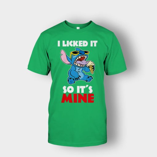 I-Licked-It-So-Its-Mine-Disney-Lilo-And-Stitch-Unisex-T-Shirt-Irish-Green