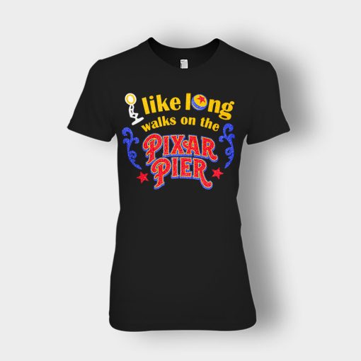 I-Like-Long-Walks-On-the-Pixar-Pie-Disney-Toy-Story-Ladies-T-Shirt-Black