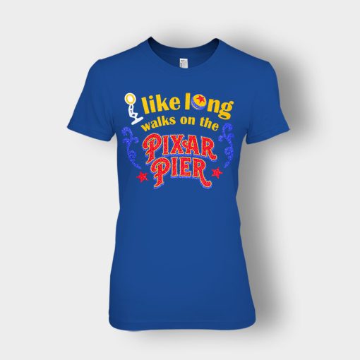 I-Like-Long-Walks-On-the-Pixar-Pie-Disney-Toy-Story-Ladies-T-Shirt-Royal