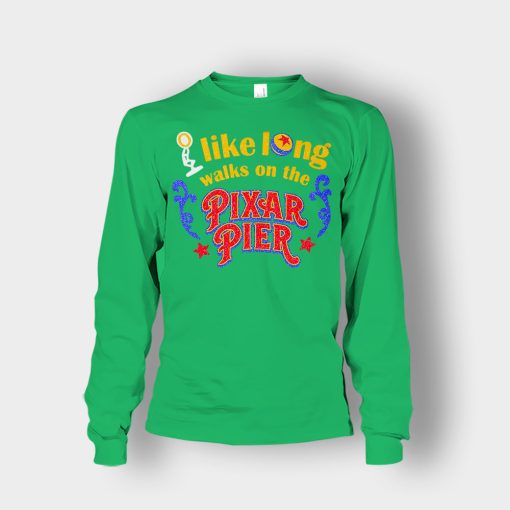 I-Like-Long-Walks-On-the-Pixar-Pie-Disney-Toy-Story-Unisex-Long-Sleeve-Irish-Green