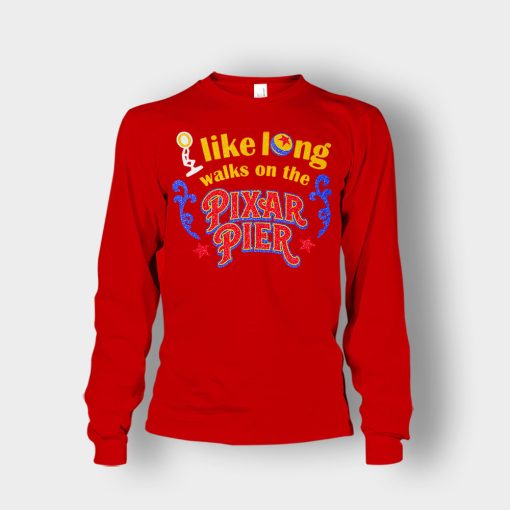 I-Like-Long-Walks-On-the-Pixar-Pie-Disney-Toy-Story-Unisex-Long-Sleeve-Red