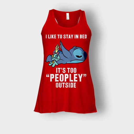 I-Like-To-Stay-In-Bed-Disney-Lilo-And-Stitch-Bella-Womens-Flowy-Tank-Red