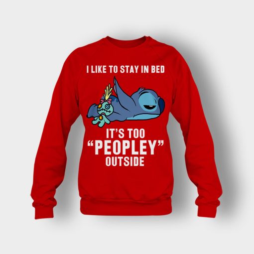 I-Like-To-Stay-In-Bed-Disney-Lilo-And-Stitch-Crewneck-Sweatshirt-Red