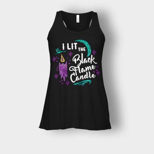 I-Lit-The-Black-Flame-Candle-Disney-Hocus-Pocus-Inspired-Bella-Womens-Flowy-Tank-Black