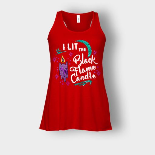 I-Lit-The-Black-Flame-Candle-Disney-Hocus-Pocus-Inspired-Bella-Womens-Flowy-Tank-Red
