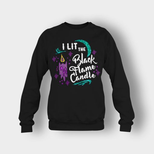 I-Lit-The-Black-Flame-Candle-Disney-Hocus-Pocus-Inspired-Crewneck-Sweatshirt-Black