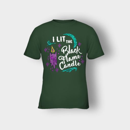I-Lit-The-Black-Flame-Candle-Disney-Hocus-Pocus-Inspired-Kids-T-Shirt-Forest