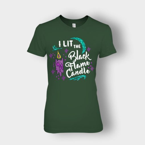 I-Lit-The-Black-Flame-Candle-Disney-Hocus-Pocus-Inspired-Ladies-T-Shirt-Forest