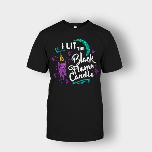 I-Lit-The-Black-Flame-Candle-Disney-Hocus-Pocus-Inspired-Unisex-T-Shirt-Black