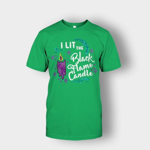 I-Lit-The-Black-Flame-Candle-Disney-Hocus-Pocus-Inspired-Unisex-T-Shirt-Irish-Green