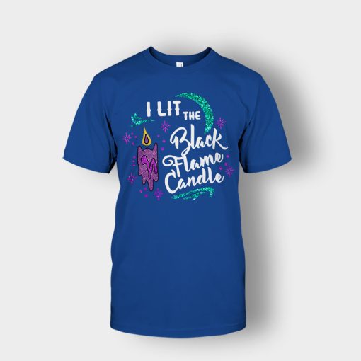 I-Lit-The-Black-Flame-Candle-Disney-Hocus-Pocus-Inspired-Unisex-T-Shirt-Royal