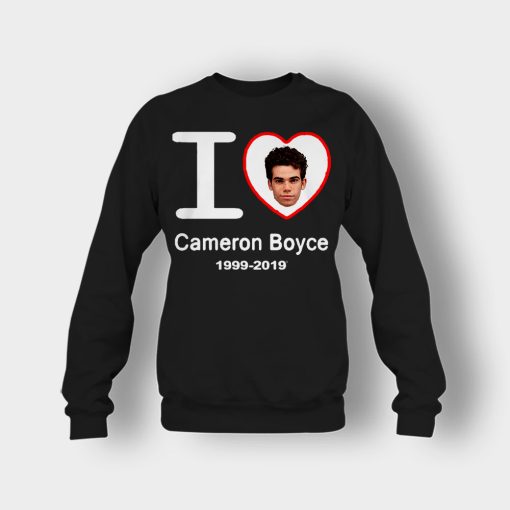 I-Love-Cameron-Boyce-Rip-Cameron-Boyce-1999-2019-Crewneck-Sweatshirt-Black