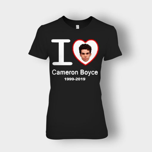 I-Love-Cameron-Boyce-Rip-Cameron-Boyce-1999-2019-Ladies-T-Shirt-Black