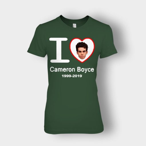 I-Love-Cameron-Boyce-Rip-Cameron-Boyce-1999-2019-Ladies-T-Shirt-Forest