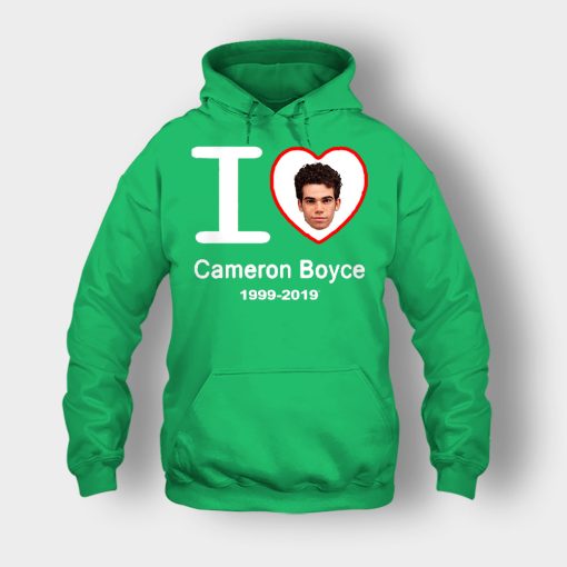 I-Love-Cameron-Boyce-Rip-Cameron-Boyce-1999-2019-Unisex-Hoodie-Irish-Green