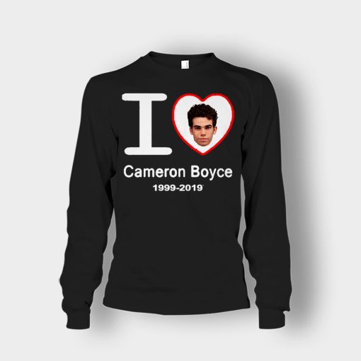 I-Love-Cameron-Boyce-Rip-Cameron-Boyce-1999-2019-Unisex-Long-Sleeve-Black