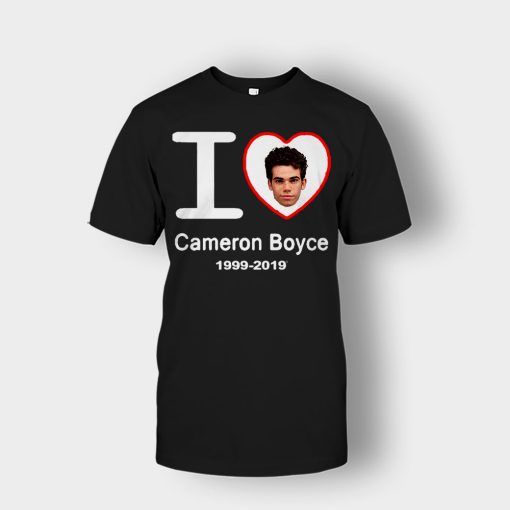 I-Love-Cameron-Boyce-Rip-Cameron-Boyce-1999-2019-Unisex-T-Shirt-Black