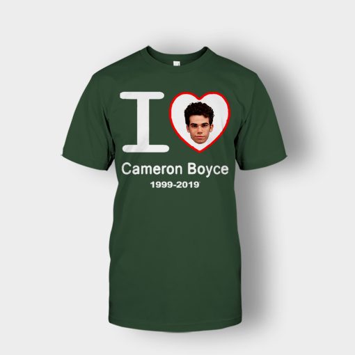 I-Love-Cameron-Boyce-Rip-Cameron-Boyce-1999-2019-Unisex-T-Shirt-Forest