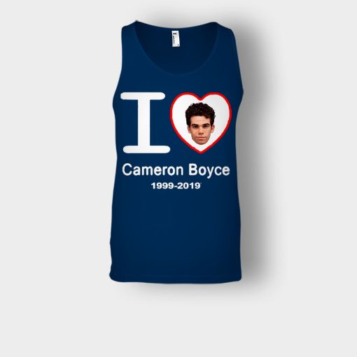 I-Love-Cameron-Boyce-Rip-Cameron-Boyce-1999-2019-Unisex-Tank-Top-Navy