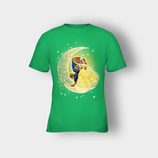 I-Love-You-To-The-Moon-And-Back-Disney-Beauty-And-The-Beast-Kids-T-Shirt-Irish-Green