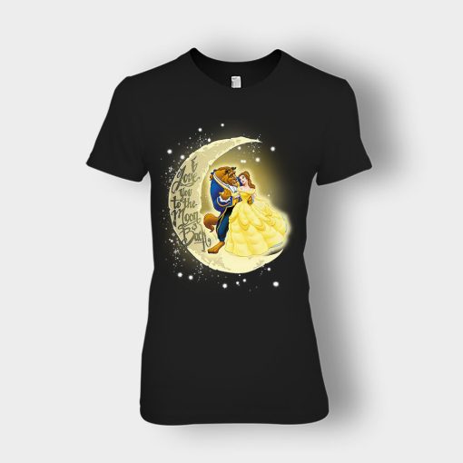 I-Love-You-To-The-Moon-And-Back-Disney-Beauty-And-The-Beast-Ladies-T-Shirt-Black