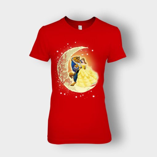 I-Love-You-To-The-Moon-And-Back-Disney-Beauty-And-The-Beast-Ladies-T-Shirt-Red