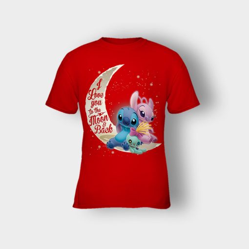 I-Love-You-To-The-Moon-Disney-Lilo-And-Stitch-Kids-T-Shirt-Red