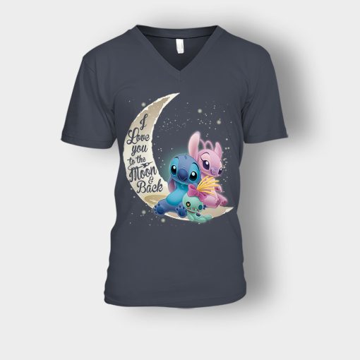 I-Love-You-To-The-Moon-Disney-Lilo-And-Stitch-Unisex-V-Neck-T-Shirt-Dark-Heather