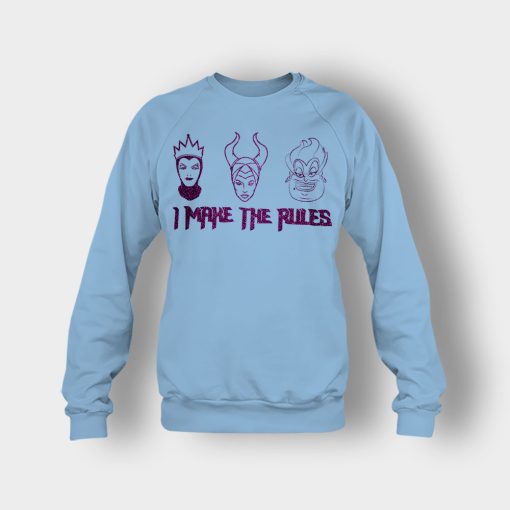 I-Make-The-Rules-Disney-Villains-Crewneck-Sweatshirt-Light-Blue