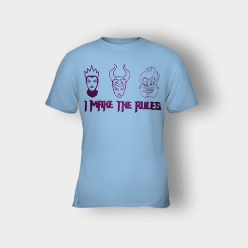 I-Make-The-Rules-Disney-Villains-Kids-T-Shirt-Light-Blue