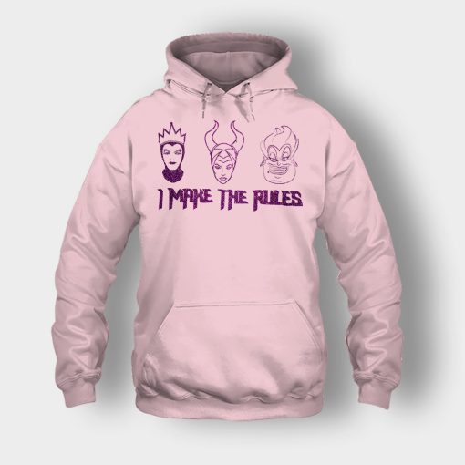 I-Make-The-Rules-Disney-Villains-Unisex-Hoodie-Light-Pink