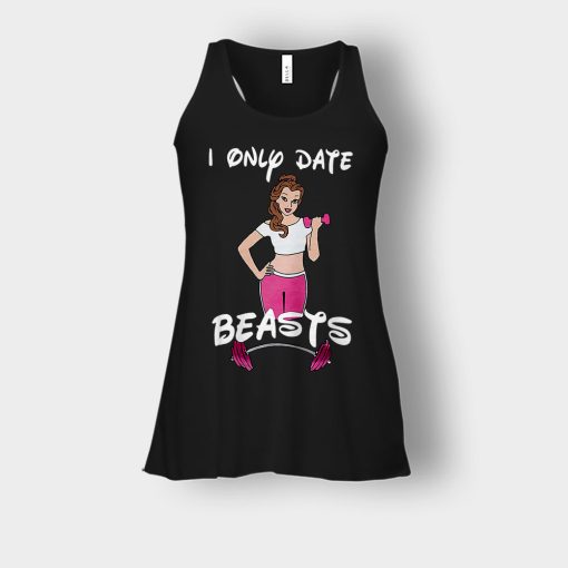 I-Only-Date-Beasts-Disney-Beauty-And-The-Beast-Bella-Womens-Flowy-Tank-Black