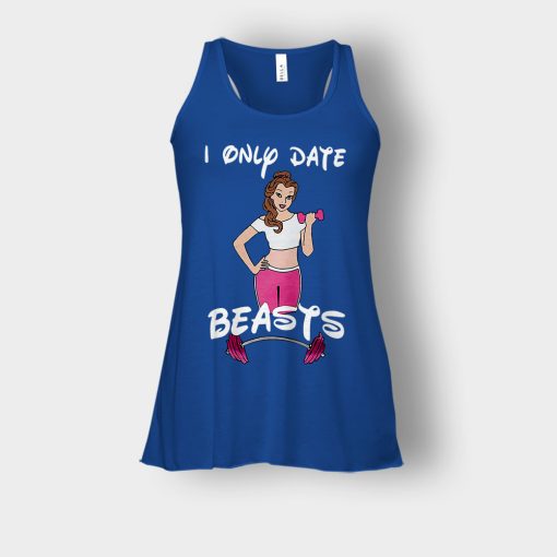 I-Only-Date-Beasts-Disney-Beauty-And-The-Beast-Bella-Womens-Flowy-Tank-Royal