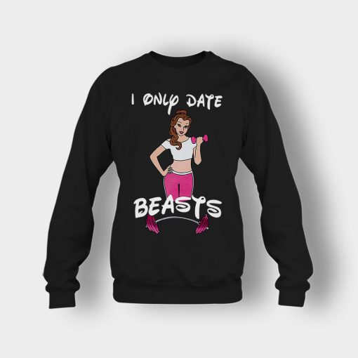 I-Only-Date-Beasts-Disney-Beauty-And-The-Beast-Crewneck-Sweatshirt-Black