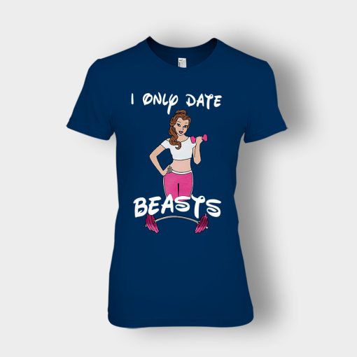 I-Only-Date-Beasts-Disney-Beauty-And-The-Beast-Ladies-T-Shirt-Navy