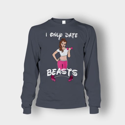 I-Only-Date-Beasts-Disney-Beauty-And-The-Beast-Unisex-Long-Sleeve-Dark-Heather