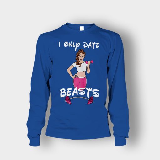 I-Only-Date-Beasts-Disney-Beauty-And-The-Beast-Unisex-Long-Sleeve-Royal